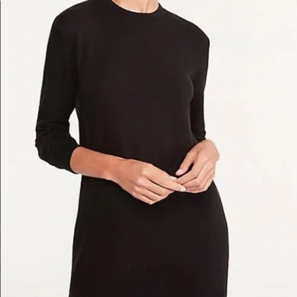 Black Lou and Grey long sleeve t-shirt dress